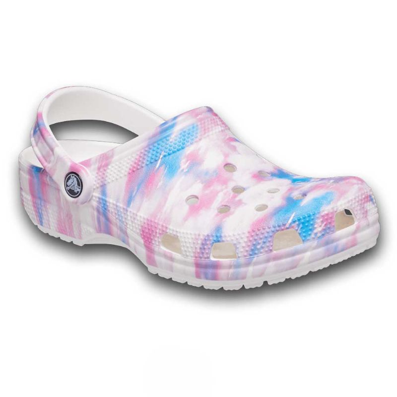 Crocs Classic Dream Clog White/Multi UK 5-6 EUR 38-39 US M6/W8 (207567-94S)